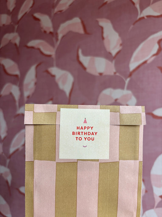 Sticker - Happy Birthday To You (10 stuks)