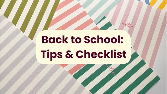 Back to School: Checklist & Tips voor een frisse start van het schooljaar