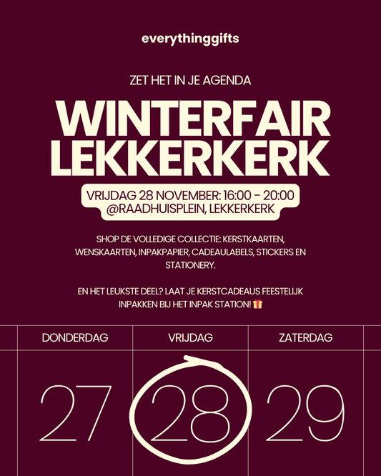 everythinggifts op de Winterfair in Lekkerkerk!