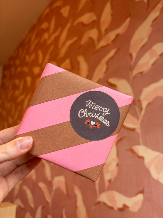 Sticker - Bow & Hearts (8 stuks)