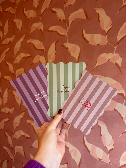 Wenskaartenset Classic Christmas