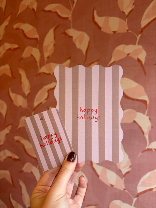 Cadeaulabel - Happy Holidays