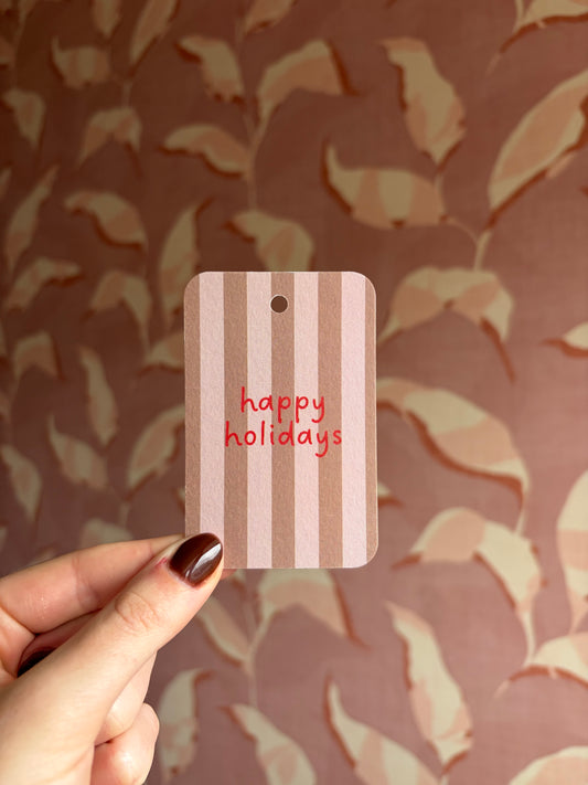 Cadeaulabel - Happy Holidays