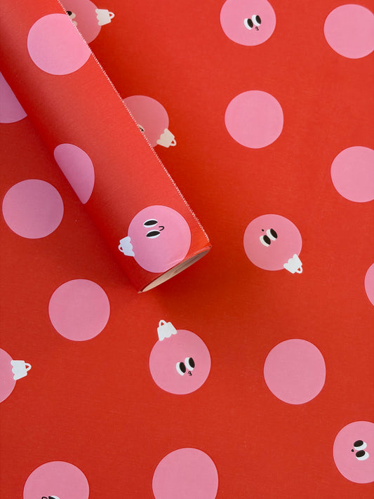 Cadeaupapier - Christmas Balls