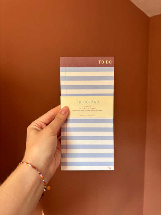 To-do notitieblok Blauw